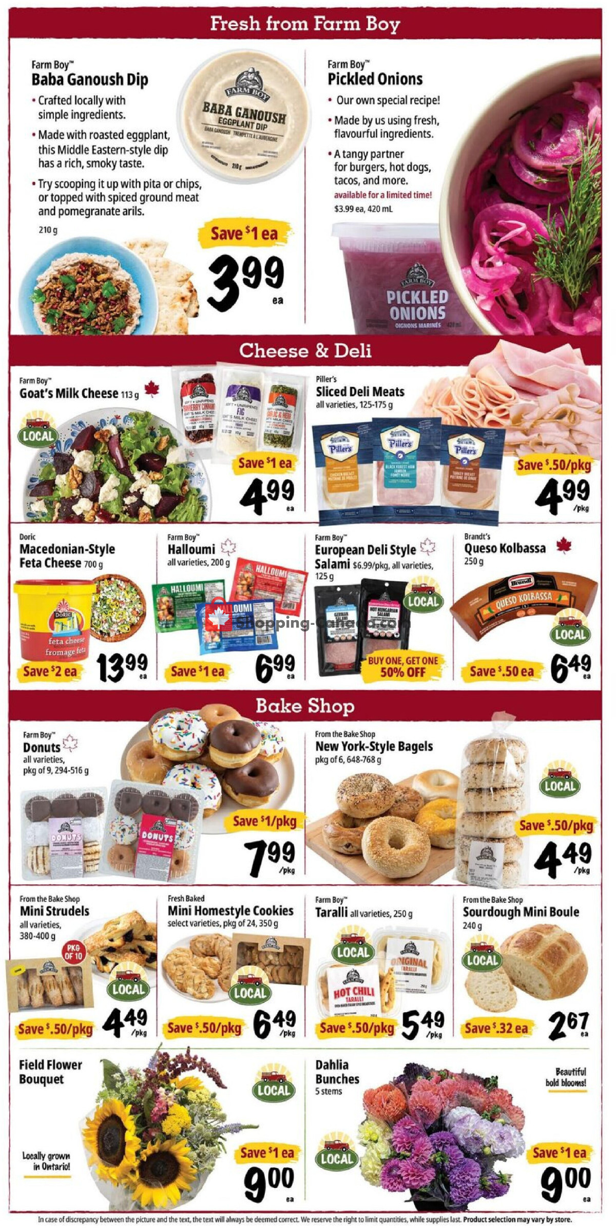 Farm Boy flyer from Thursday August 6, 2026 to Wednesday August 12, 2026 - page 3