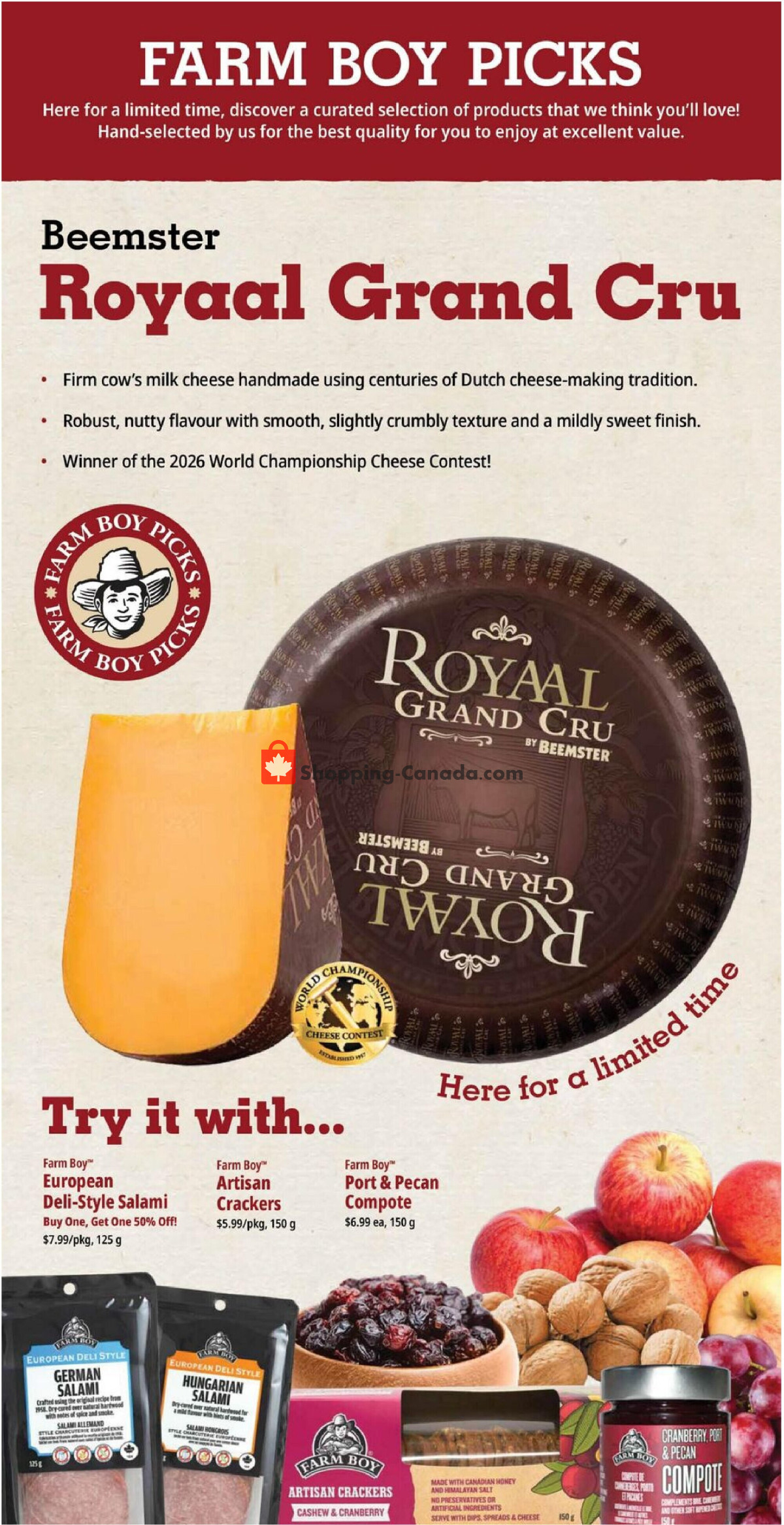 Farm Boy flyer from Thursday August 6, 2026 to Wednesday August 12, 2026 - page 6