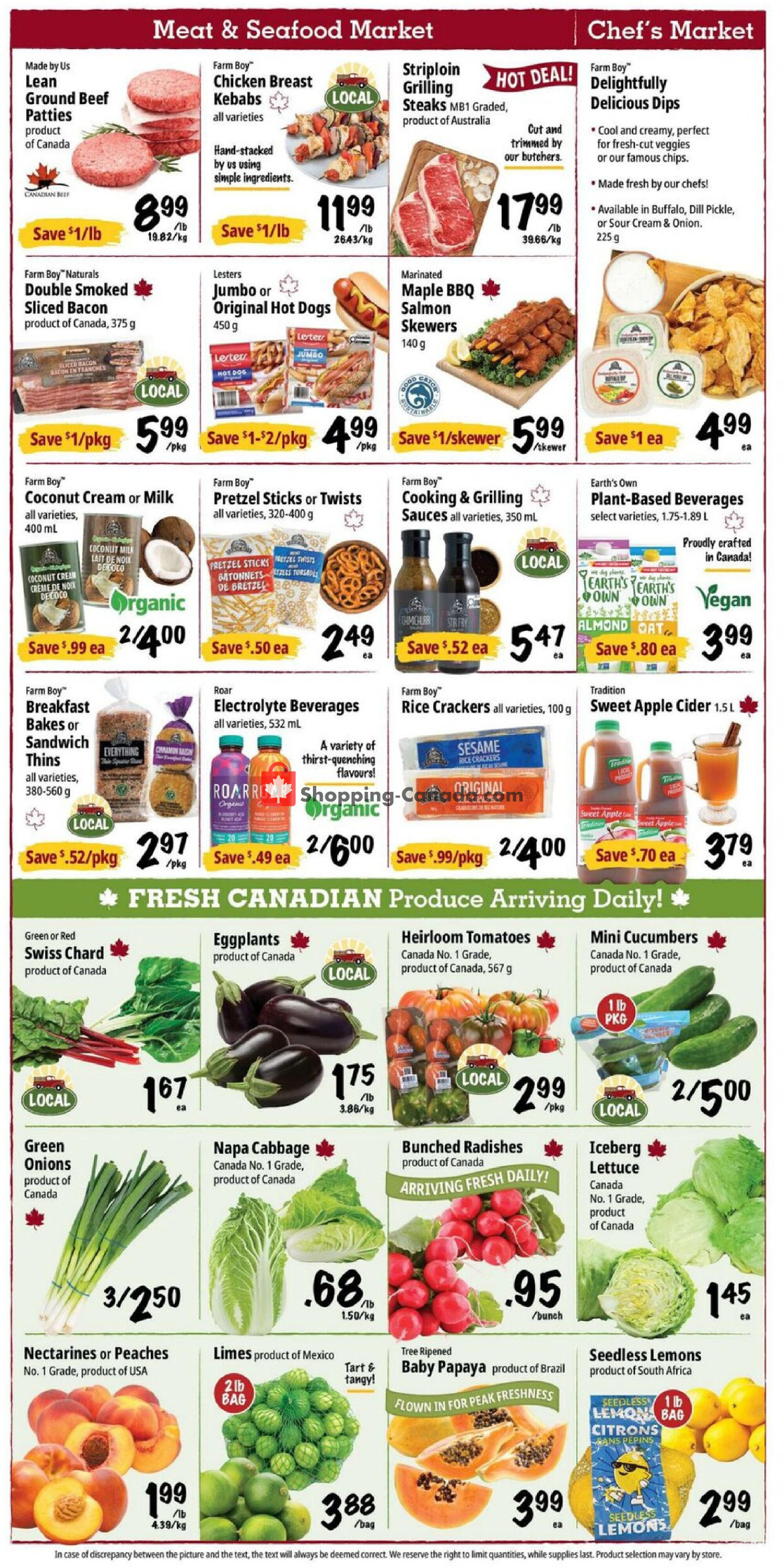 Farm Boy flyer from Thursday July 16, 2026 to Wednesday July 22, 2026 - page 2