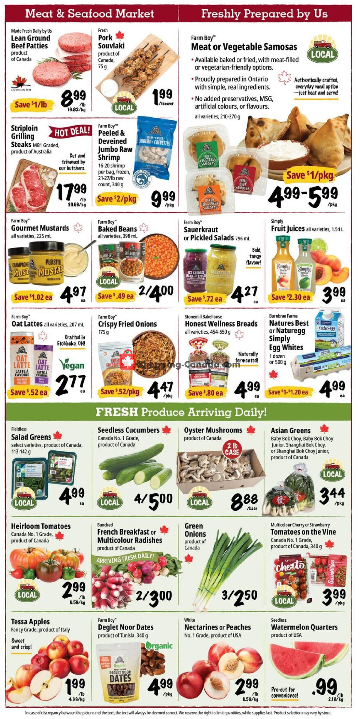 Farm Boy flyer from Thursday July 2, 2026 to Wednesday July 8, 2026 - page 2