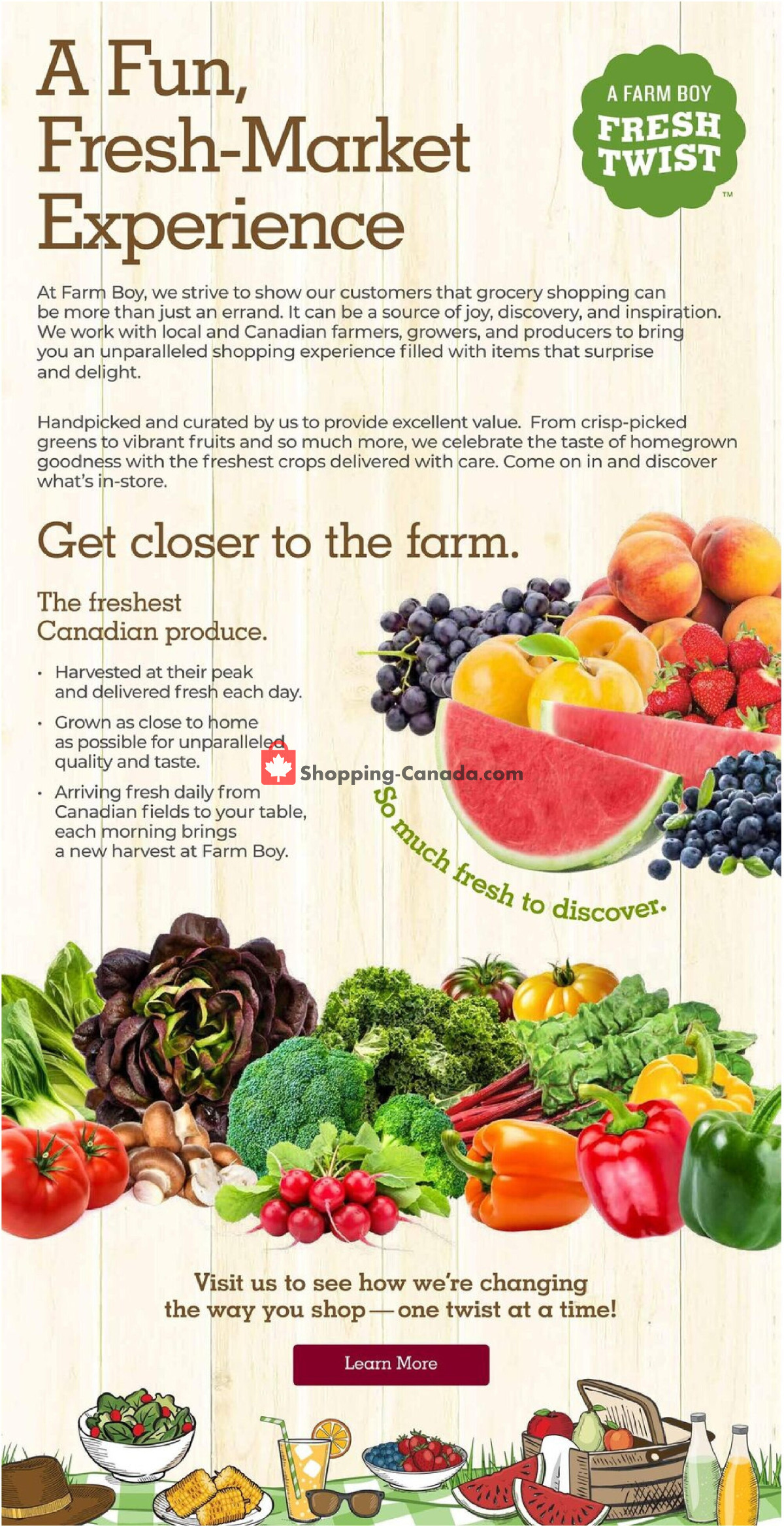 Farm Boy flyer from Thursday July 30, 2026 to Wednesday August 5, 2026 - page 11
