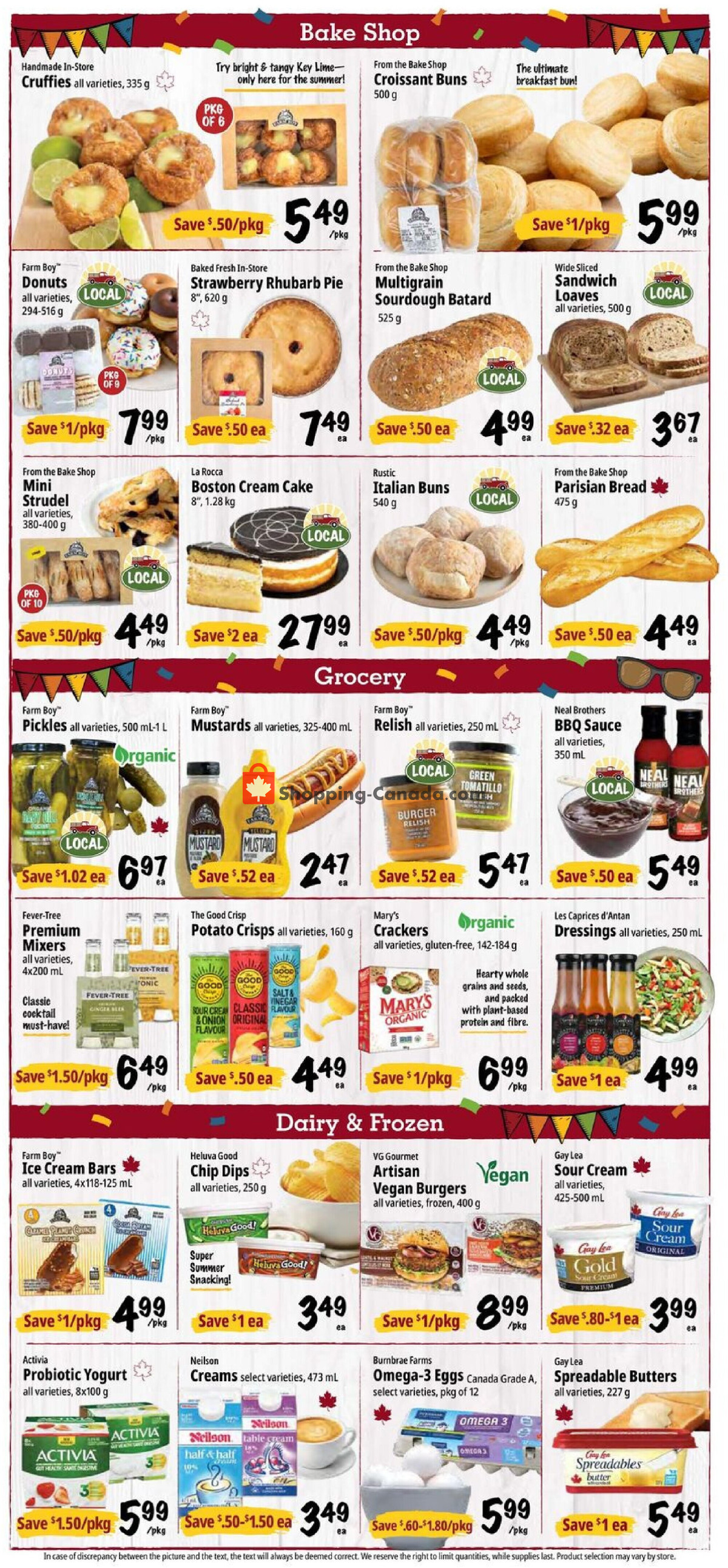 Farm Boy flyer from Thursday July 30, 2026 to Wednesday August 5, 2026 - page 3