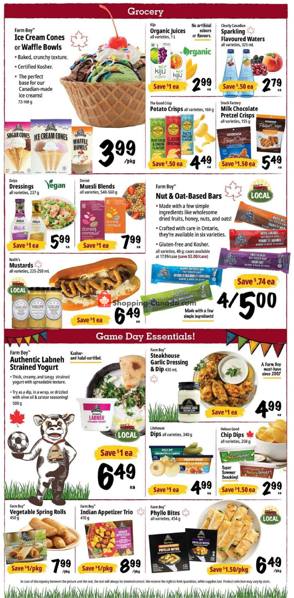 Farm Boy flyer from Thursday July 9, 2026 to Wednesday July 15, 2026 - page 4