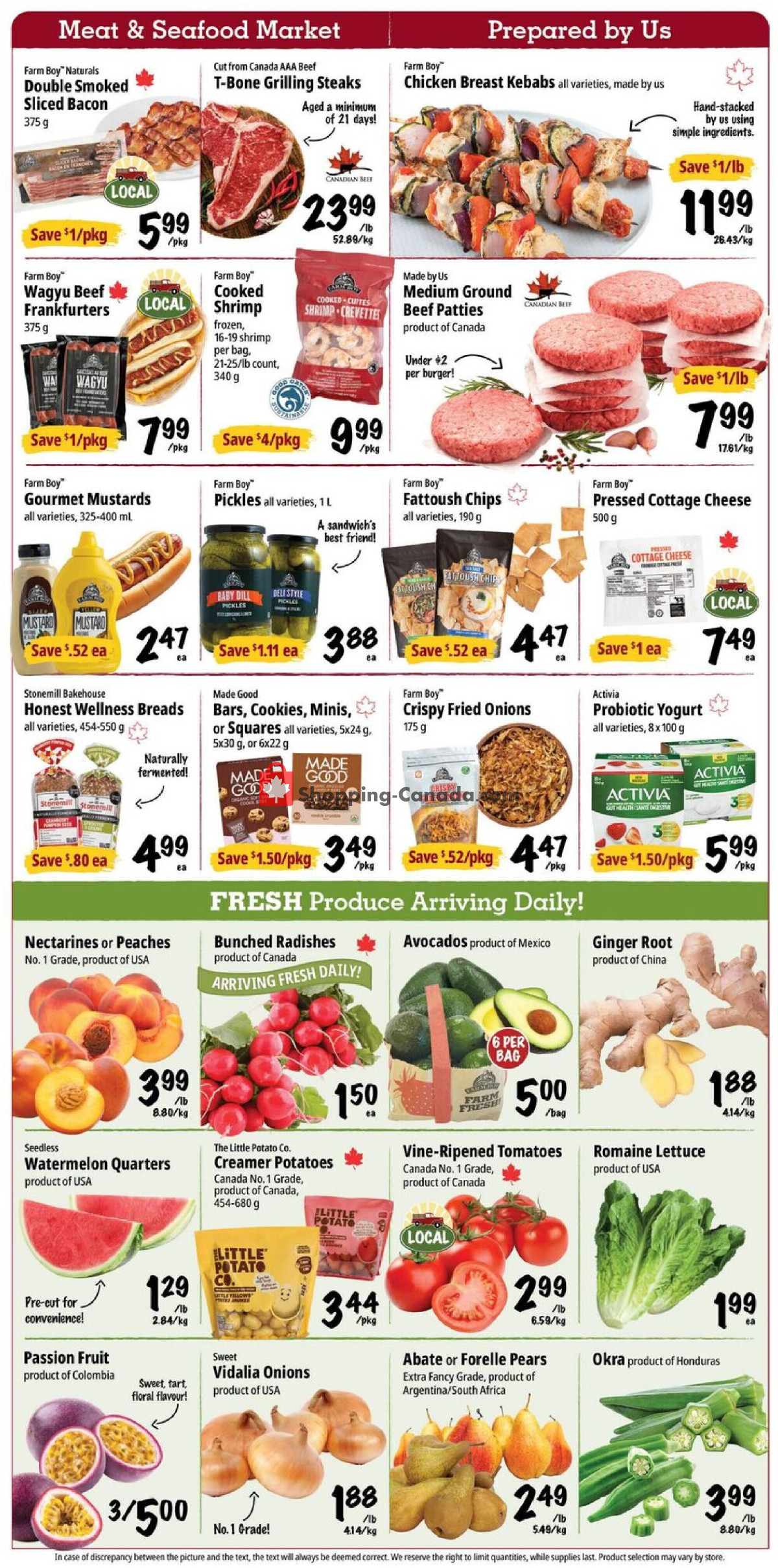 Farm Boy flyer from Thursday May 28, 2026 to Wednesday June 3, 2026 - page 2