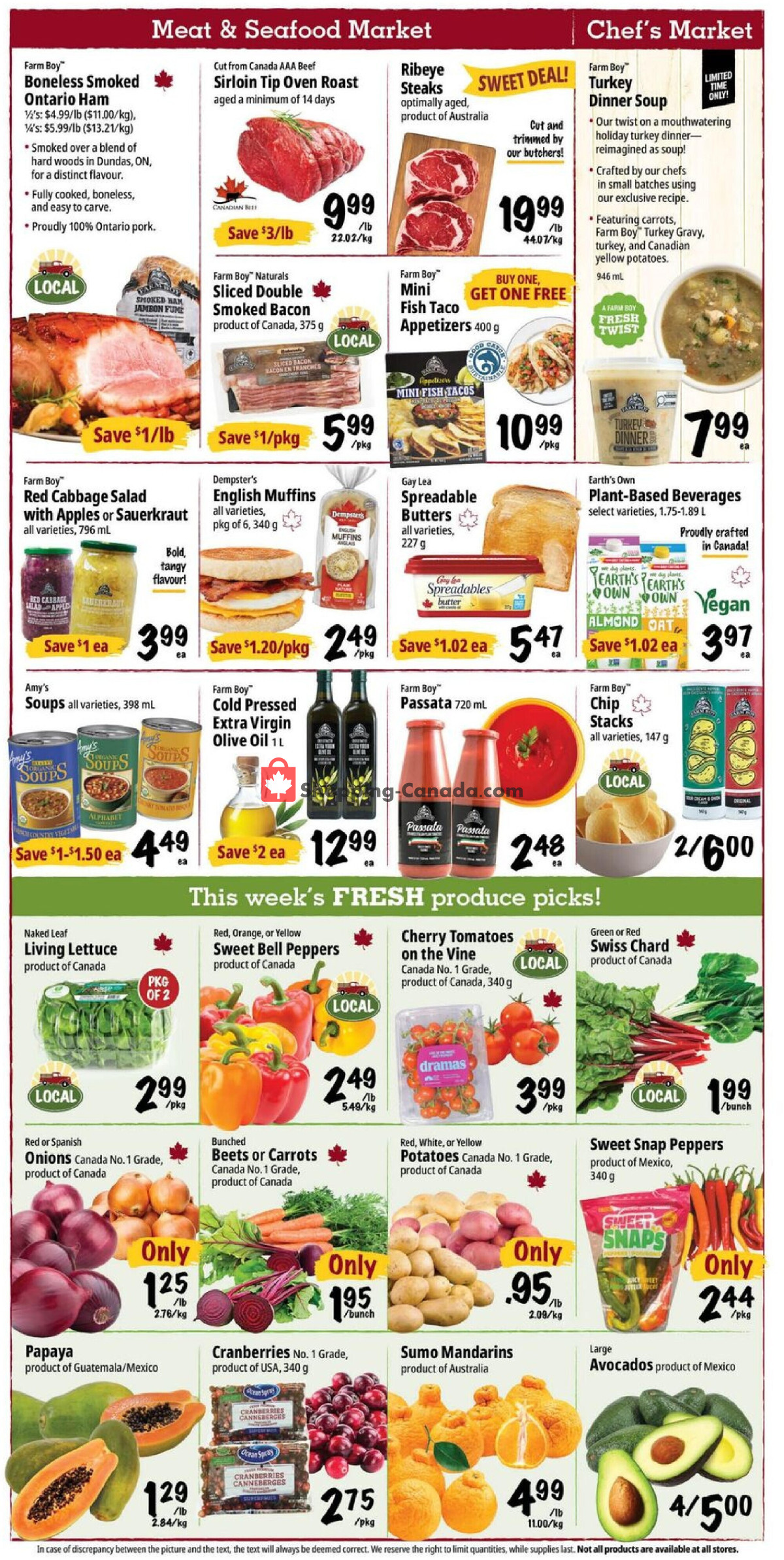 Farm Boy flyer from Thursday October 1, 2026 to Wednesday October 7, 2026 - page 2