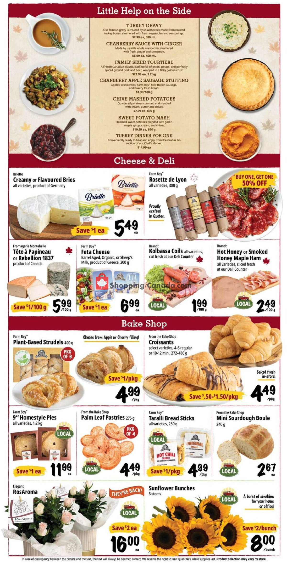 Farm Boy flyer from Thursday October 1, 2026 to Wednesday October 7, 2026 - page 3