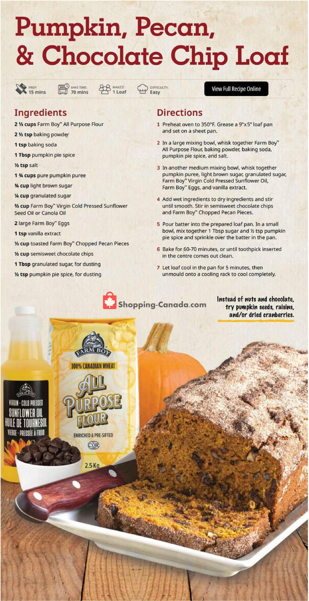 Farm Boy flyer from Thursday October 1, 2026 to Wednesday October 7, 2026 - page 8