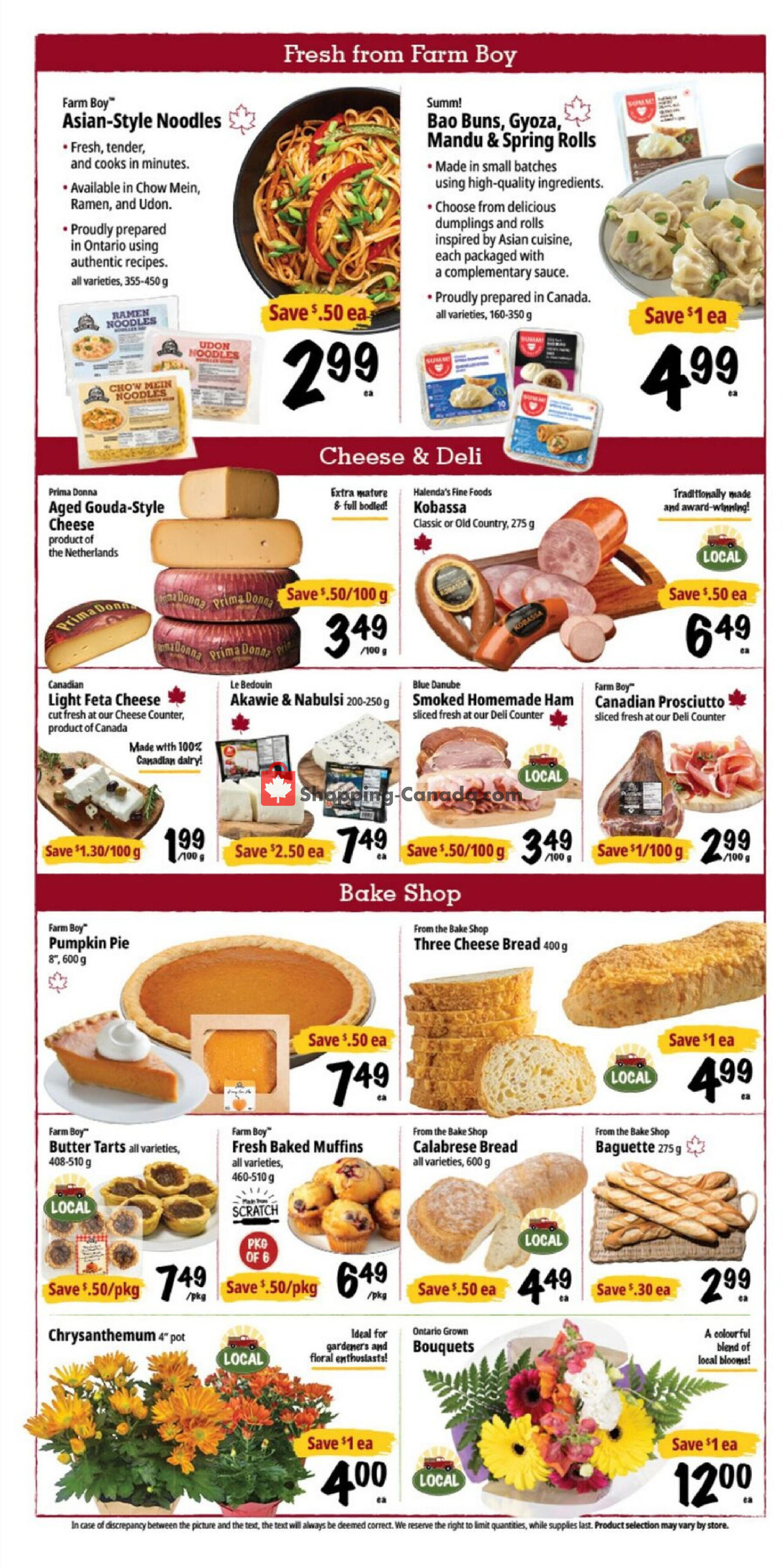 Farm Boy flyer from Thursday September 17, 2026 to Wednesday September 23, 2026 - page 3