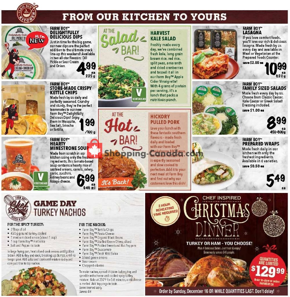Farm Boy flyer from Thursday November 22, 2018 to Wednesday November 28, 2018 - page 4