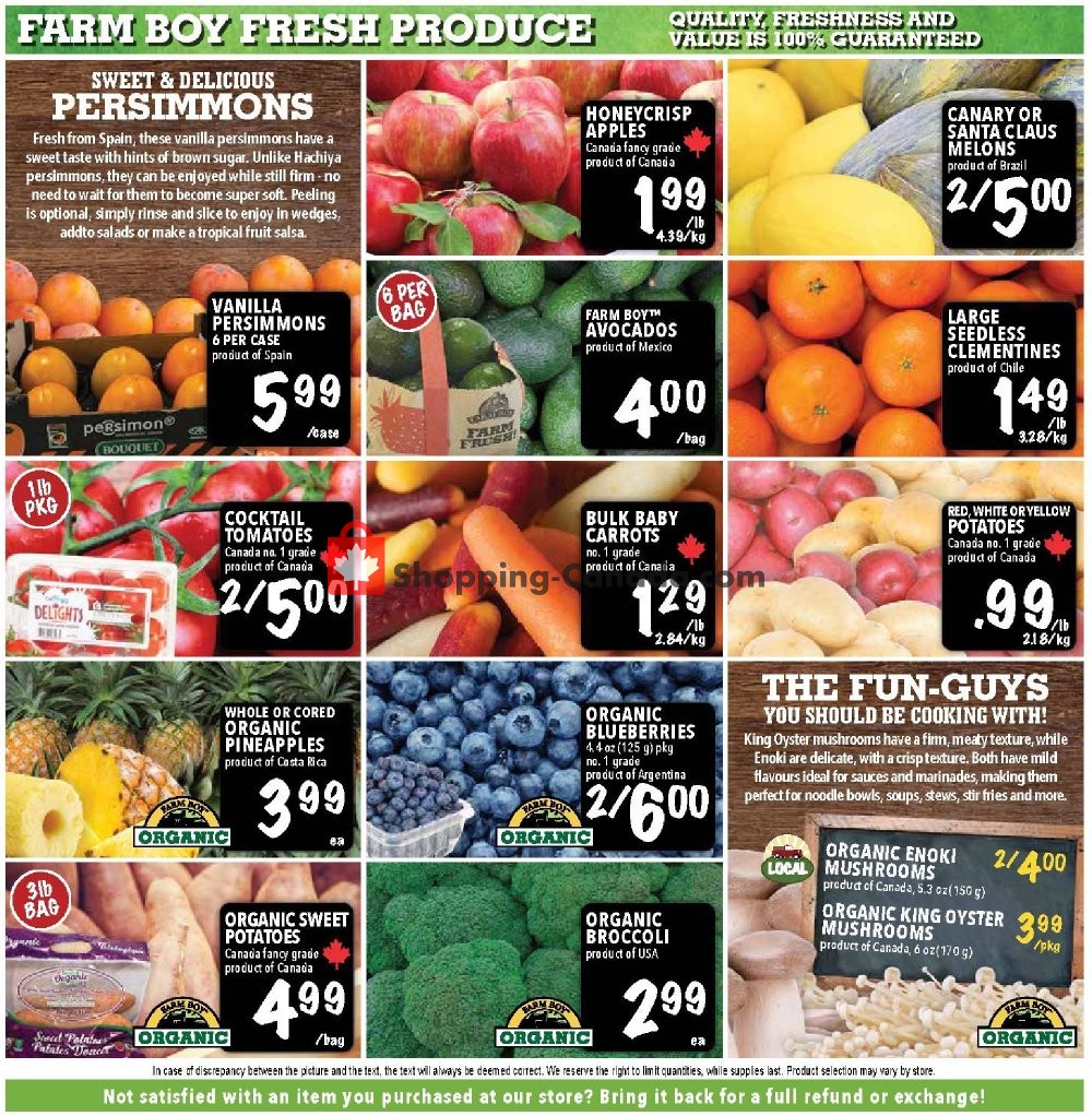 Farm Boy flyer from Thursday November 22, 2018 to Wednesday November 28, 2018 - page 8