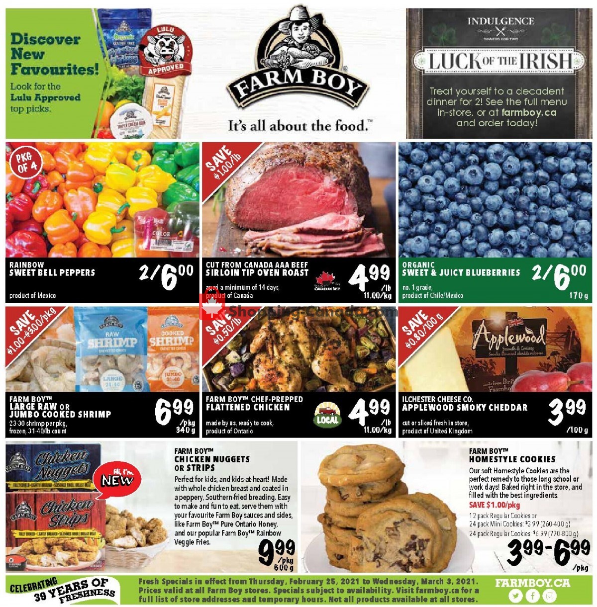 Farm Boy Canada Flyer Hot Prices February 25 March 3 21 Shopping Canada