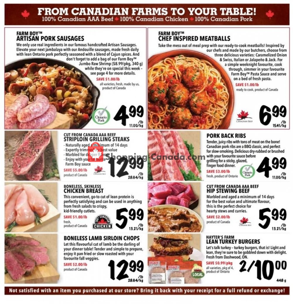 Farm Boy flyer from Thursday November 7, 2019 to Wednesday November 13, 2019 - page 2