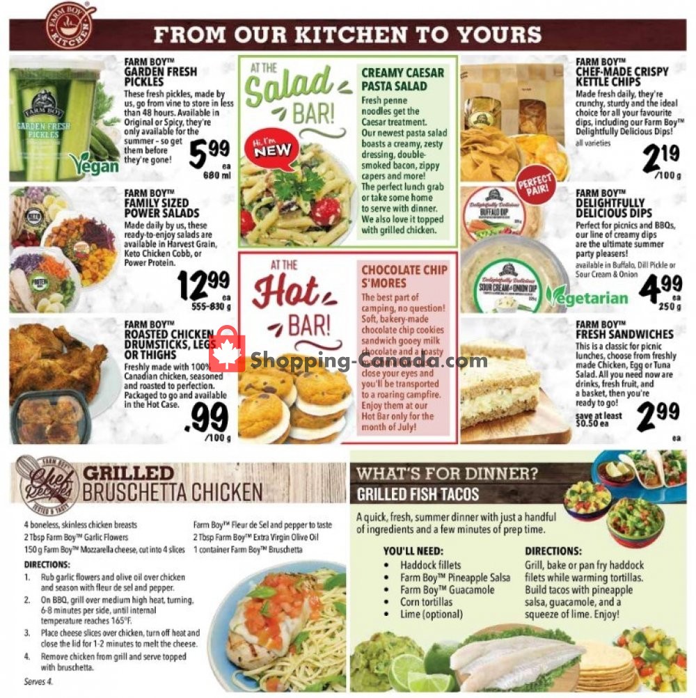 Farm Boy flyer from Thursday July 11, 2019 to Wednesday July 17, 2019 - page 3