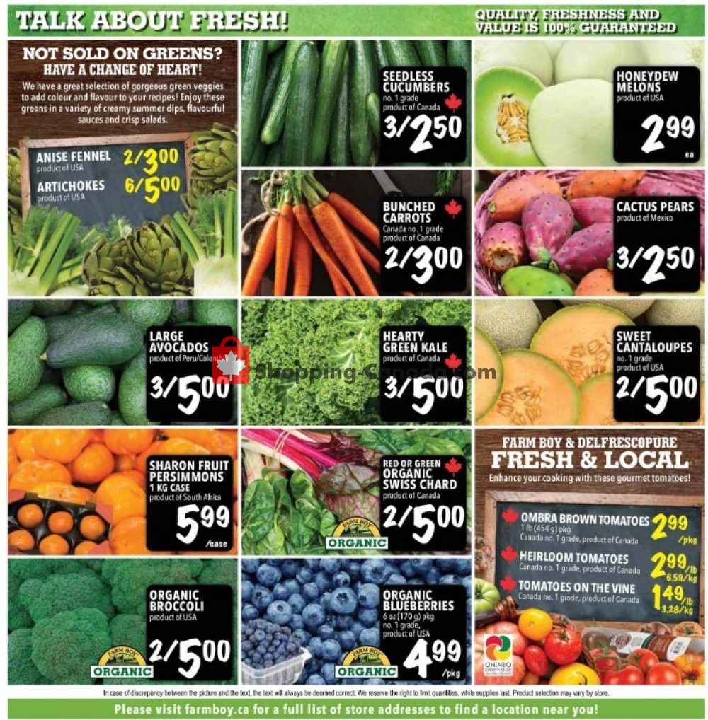 Farm Boy flyer from Thursday July 11, 2019 to Wednesday July 17, 2019 - page 8