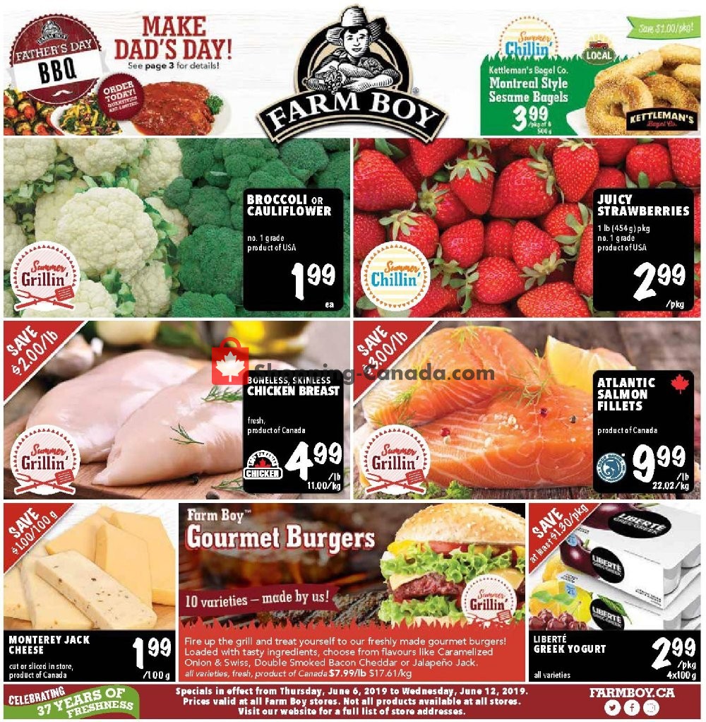 Farm Boy Canada Flyer Special Offer June 6 June 12 19 Shopping Canada