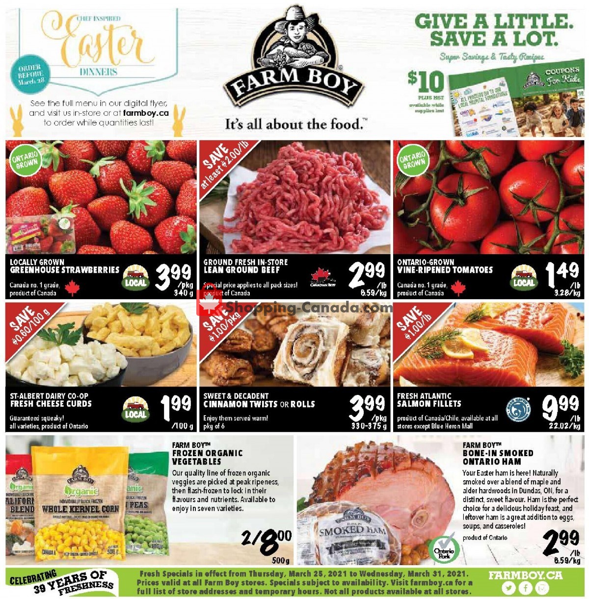 Farm Boy Canada Flyer Special Offer March 25 March 31 21 Shopping Canada
