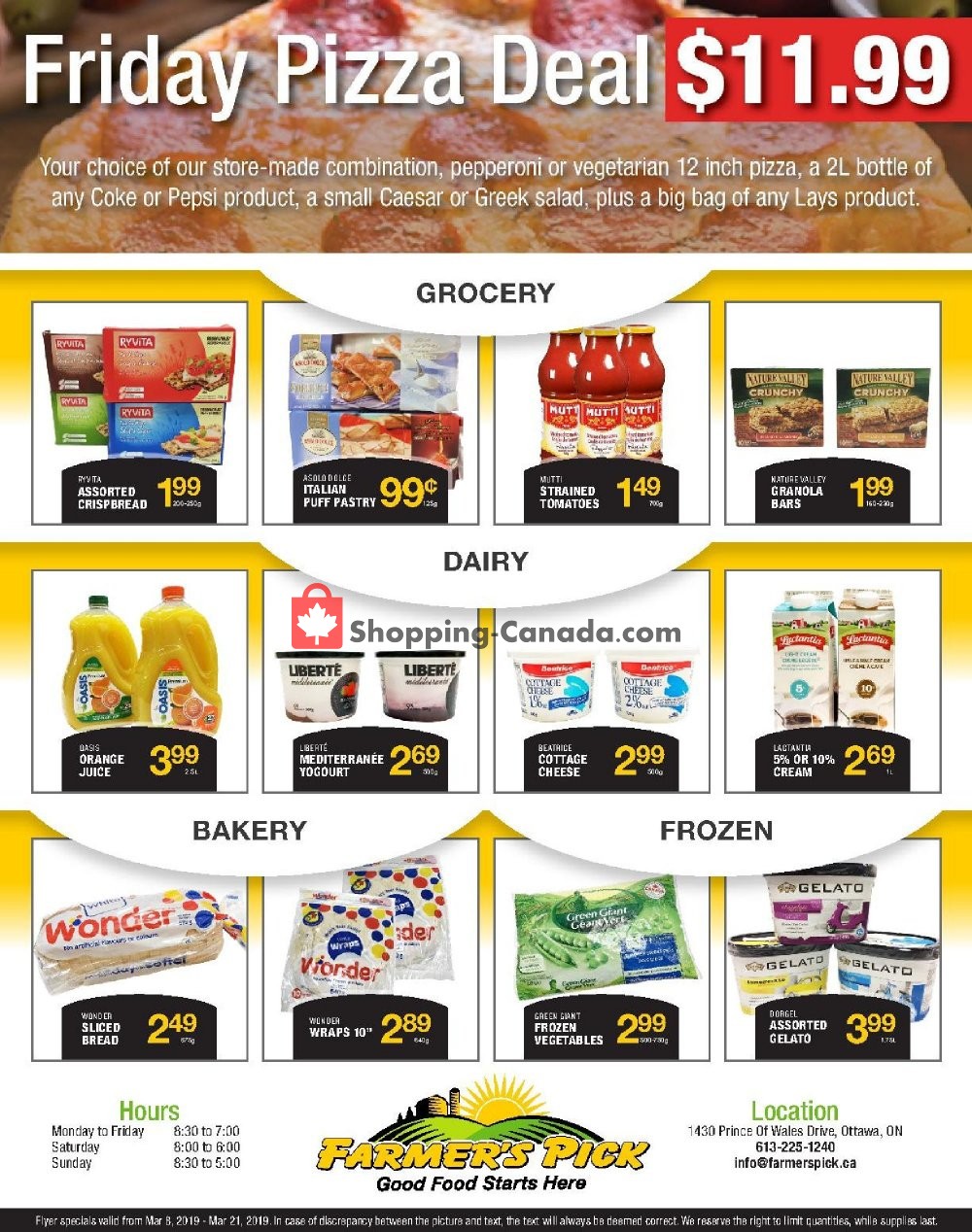 Farmers Pick flyer from Friday March 8, 2019 to Thursday March 21, 2019 - page 4