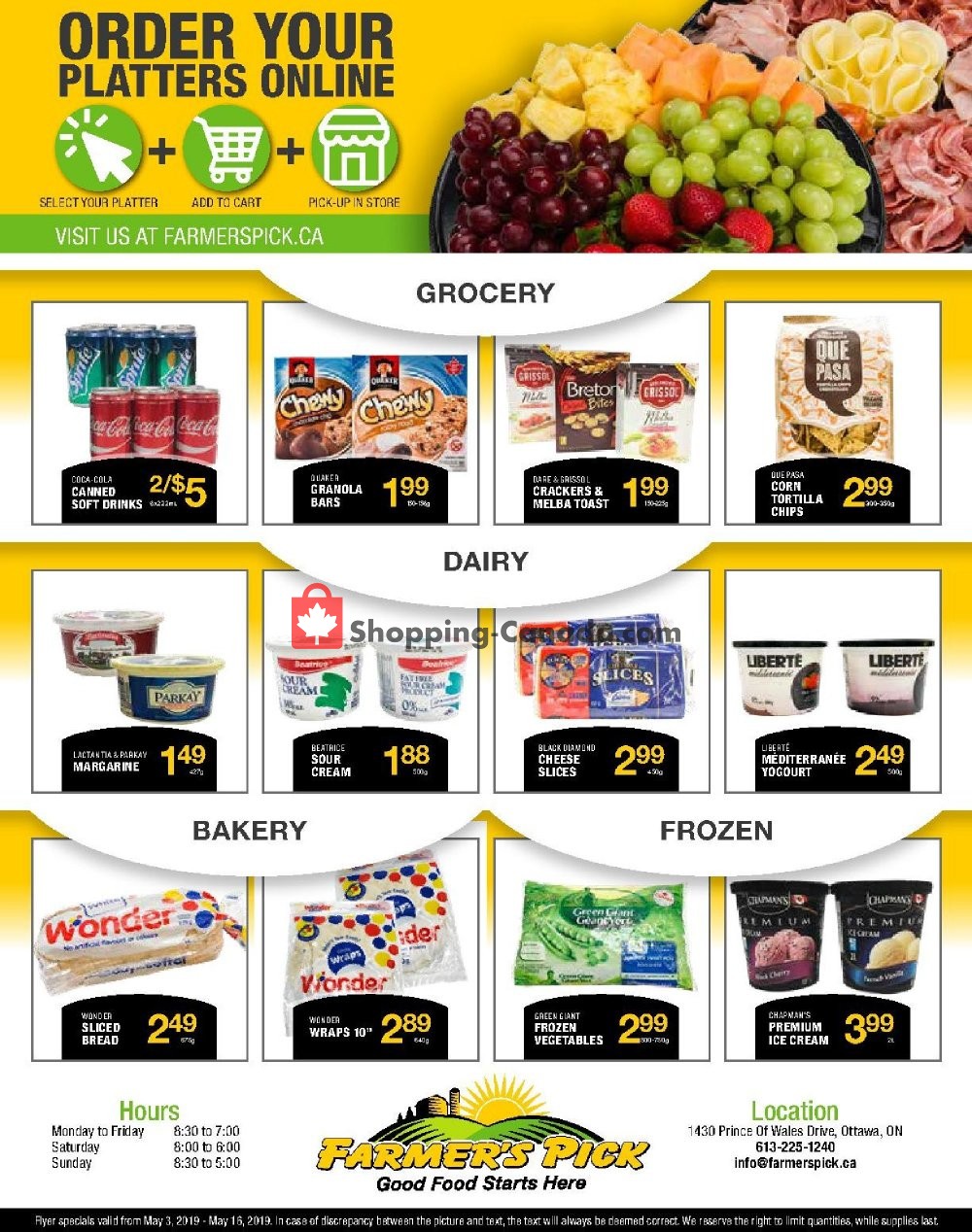 Farmers Pick flyer from Friday May 3, 2019 to Thursday May 16, 2019 - page 4