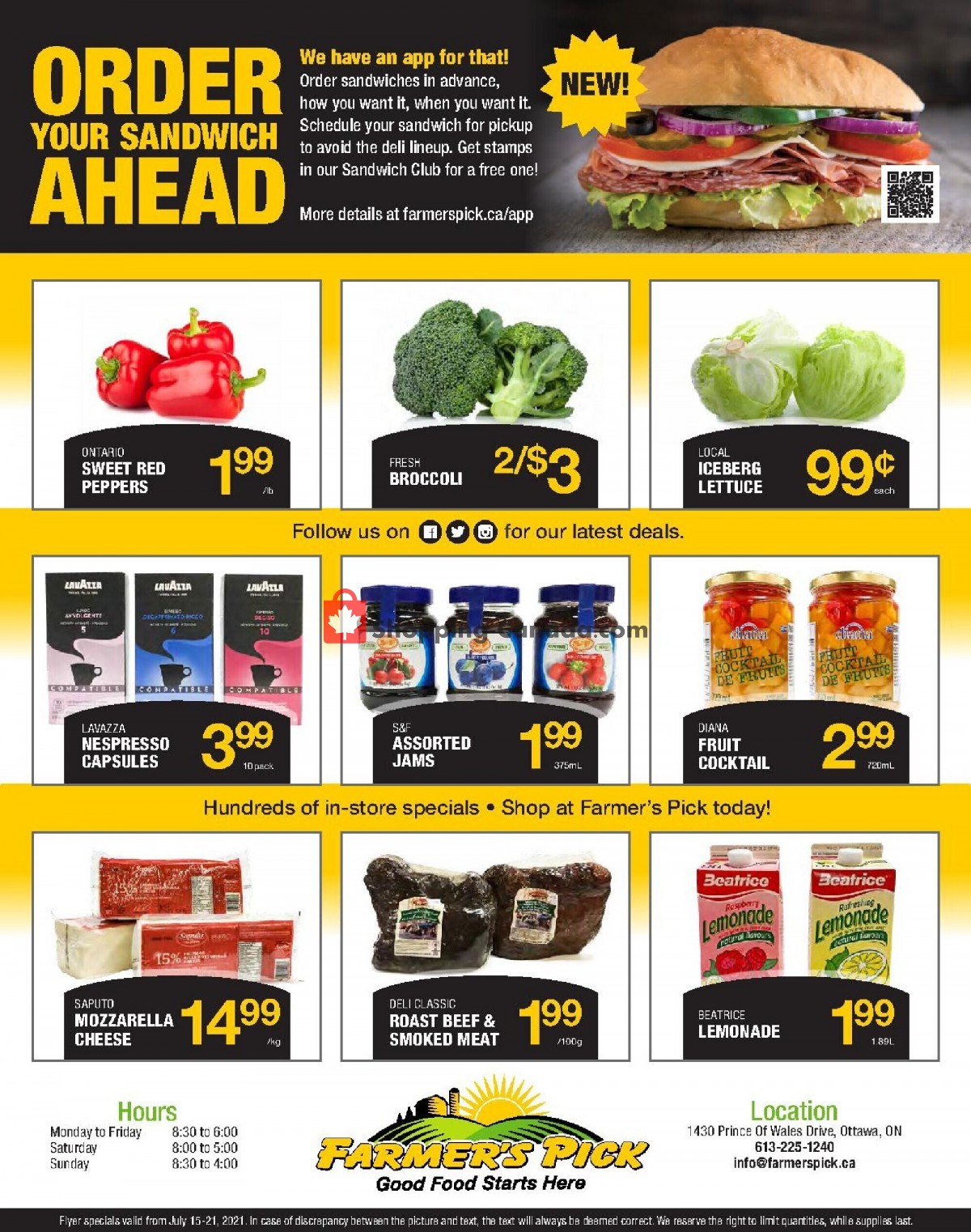 Farmers Pick flyer from Thursday July 15, 2021 to Wednesday July 21, 2021 - page 2