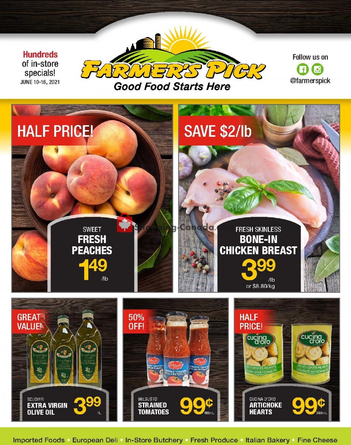 Farmers Pick flyer from Thursday June 10, 2021 to Wednesday June 16, 2021 - page 1