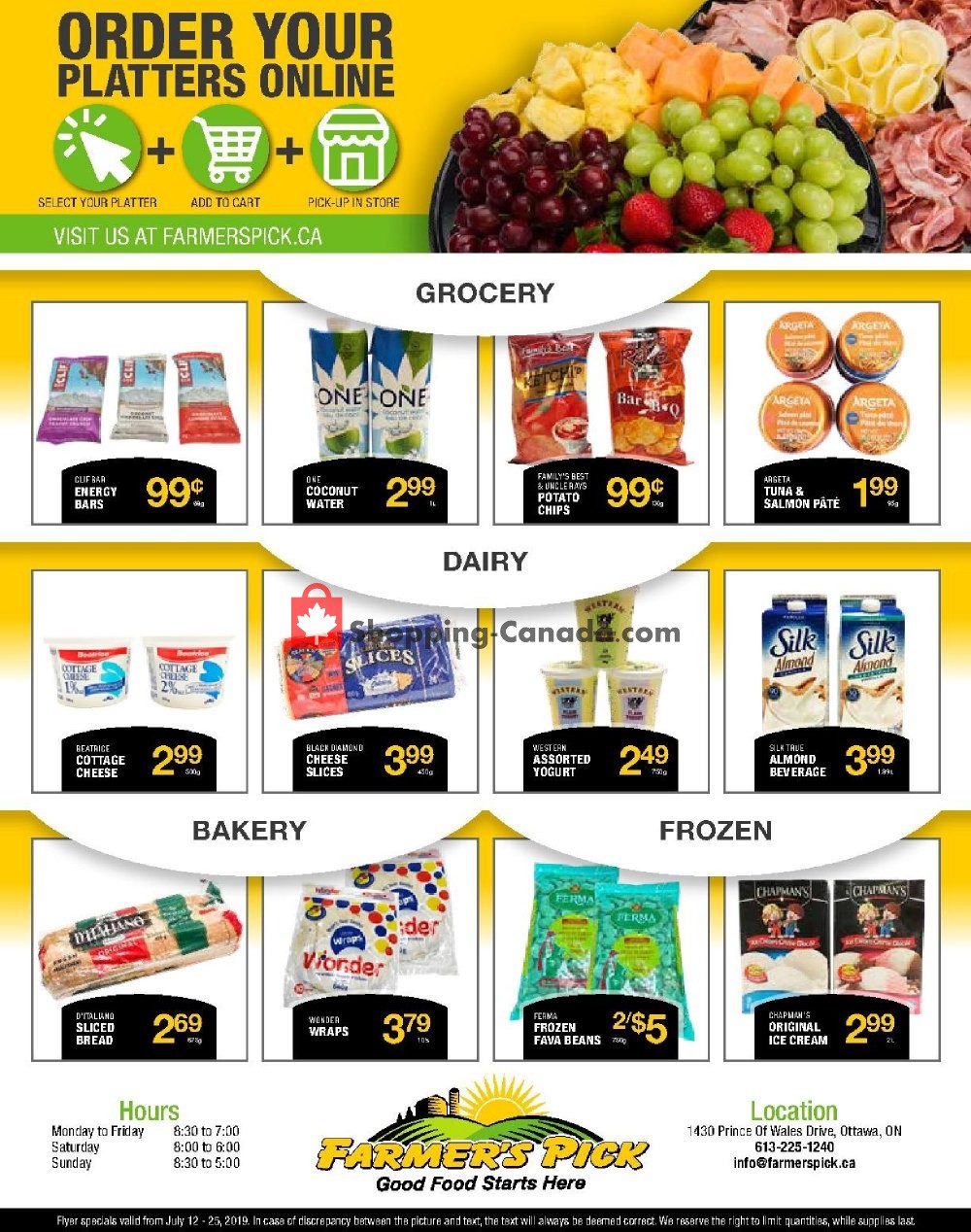 Farmers Pick flyer from Friday July 12, 2019 to Thursday July 25, 2019 - page 4