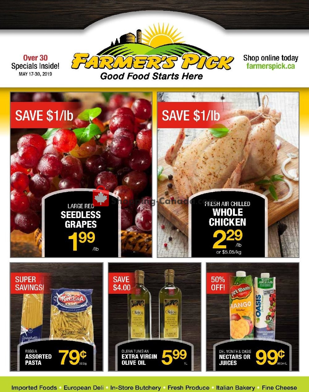 Farmers Pick flyer from Friday May 17, 2019 to Thursday May 30, 2019 - page 1