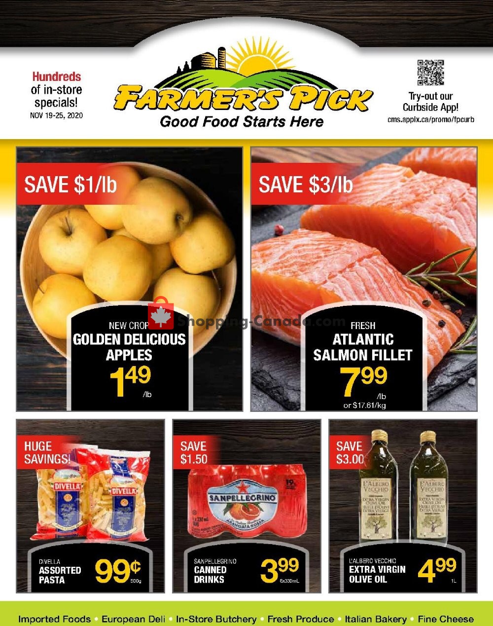 Farmers Pick Canada, flyer (Special Offer) November 19 November 25, 2020 Shopping Canada