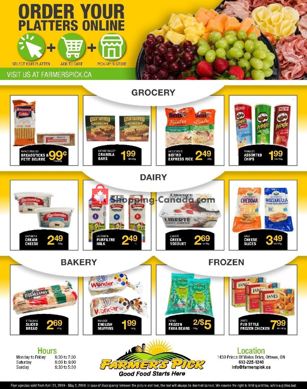 Farmers Pick flyer from Sunday April 21, 2019 to Thursday May 2, 2019 - page 4