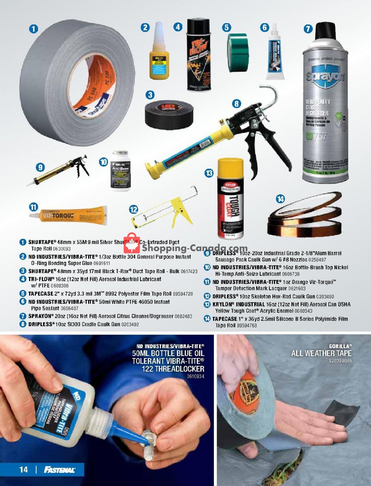Fastenal flyer from Thursday April 1, 2021 to Saturday July 31, 2021 - page 14