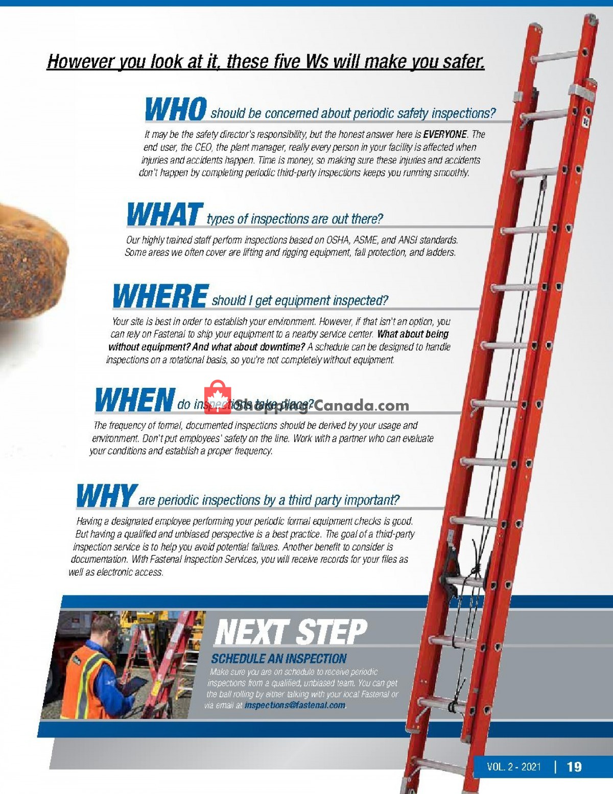 Fastenal flyer from Thursday April 1, 2021 to Saturday July 31, 2021 - page 19