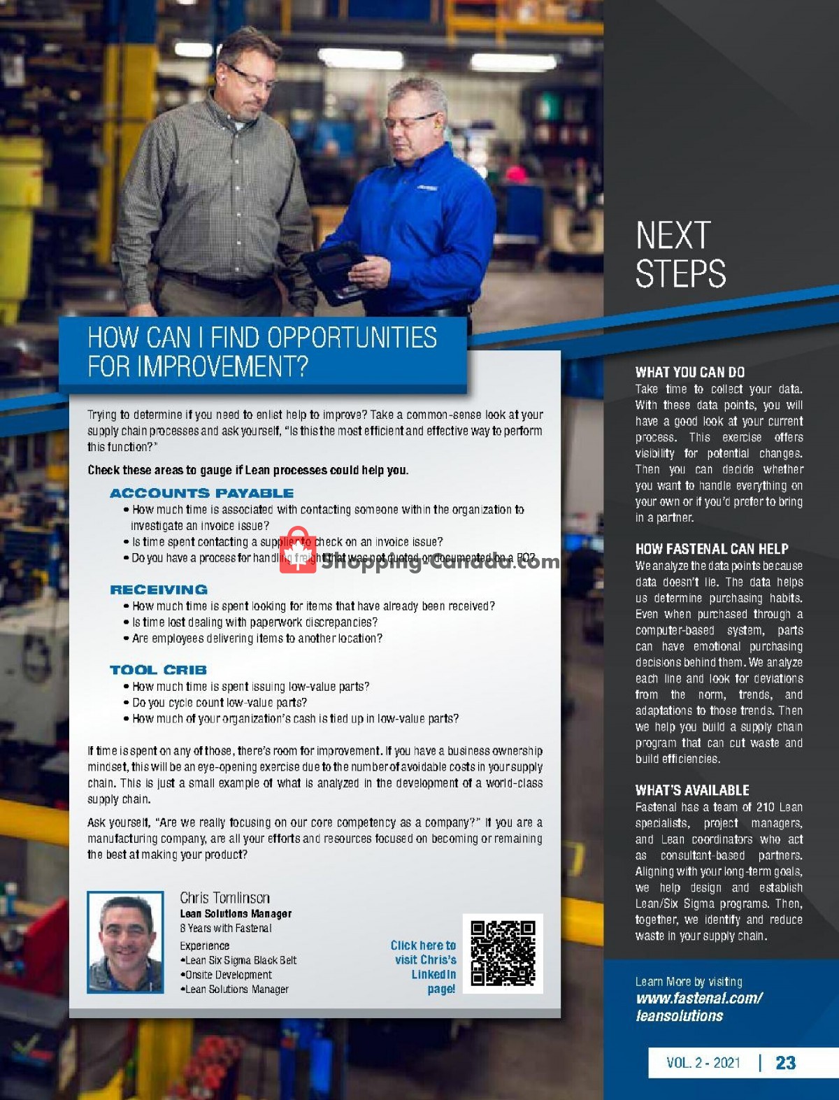 Fastenal flyer from Thursday April 1, 2021 to Saturday July 31, 2021 - page 23