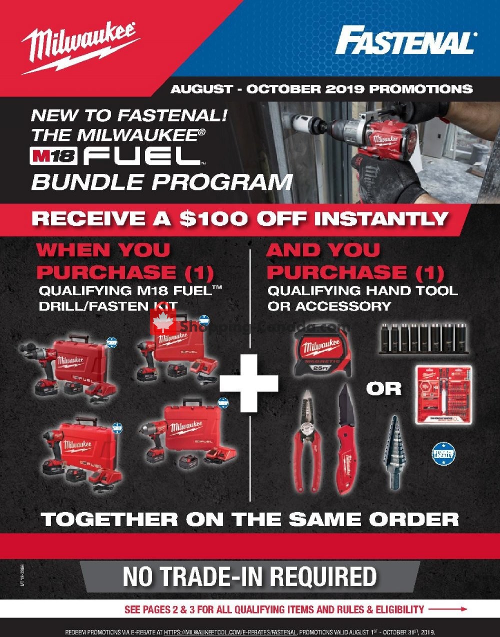 Fastenal flyer from Thursday August 1, 2019 to Thursday October 31, 2019 - page 1