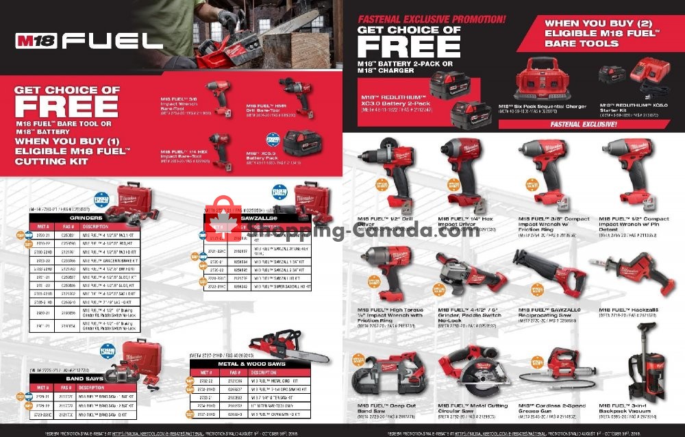 Fastenal flyer from Thursday August 1, 2019 to Thursday October 31, 2019 - page 3