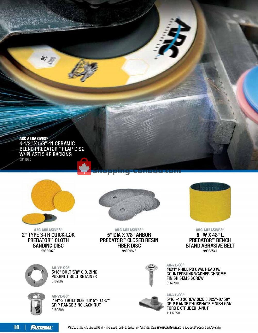 Fastenal flyer from Friday January 1, 2021 to Monday May 31, 2021 - page 10