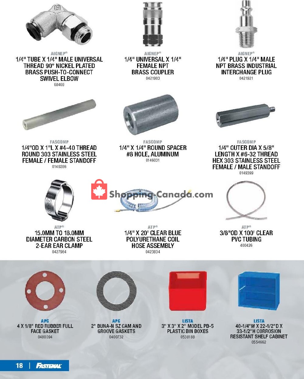 Fastenal flyer from Friday January 1, 2021 to Monday May 31, 2021 - page 18