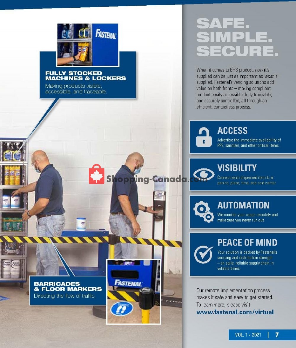 Fastenal flyer from Friday January 1, 2021 to Monday May 31, 2021 - page 7