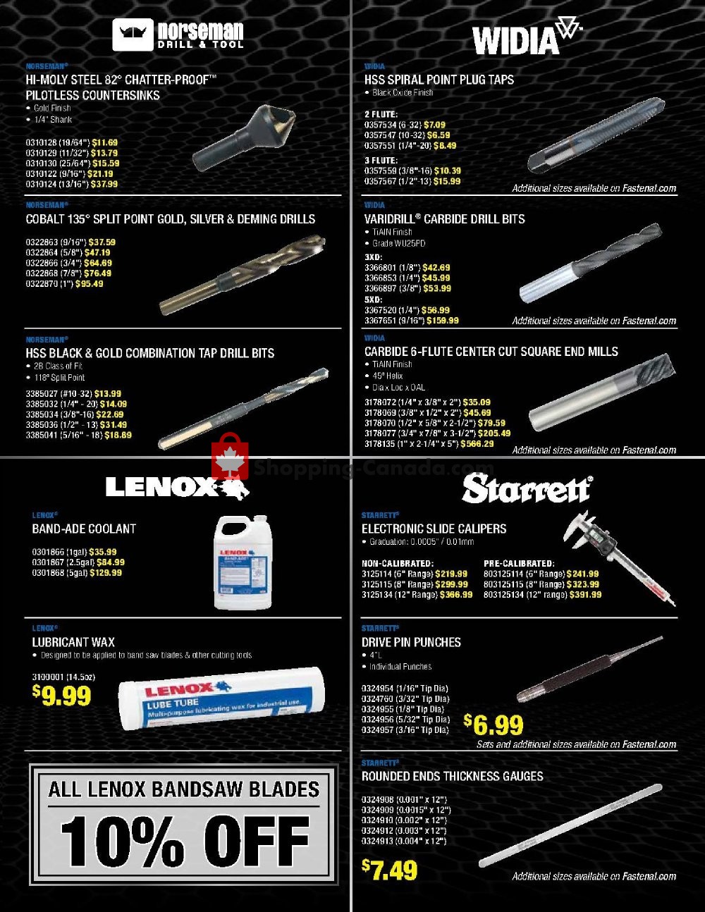Fastenal flyer from Tuesday October 1, 2019 to Tuesday December 31, 2019 - page 4