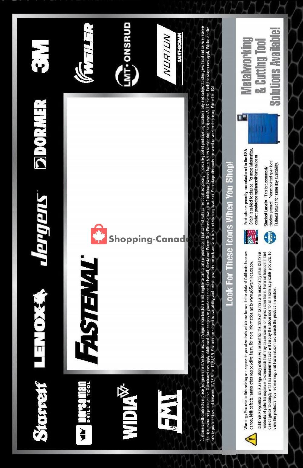 Fastenal flyer from Tuesday October 1, 2019 to Tuesday December 31, 2019 - page 5