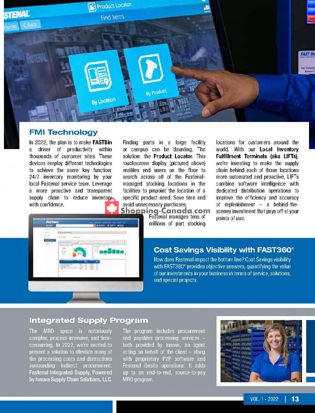 Fastenal flyer from Saturday January 1, 2022 to Tuesday May 31, 2022 - page 13