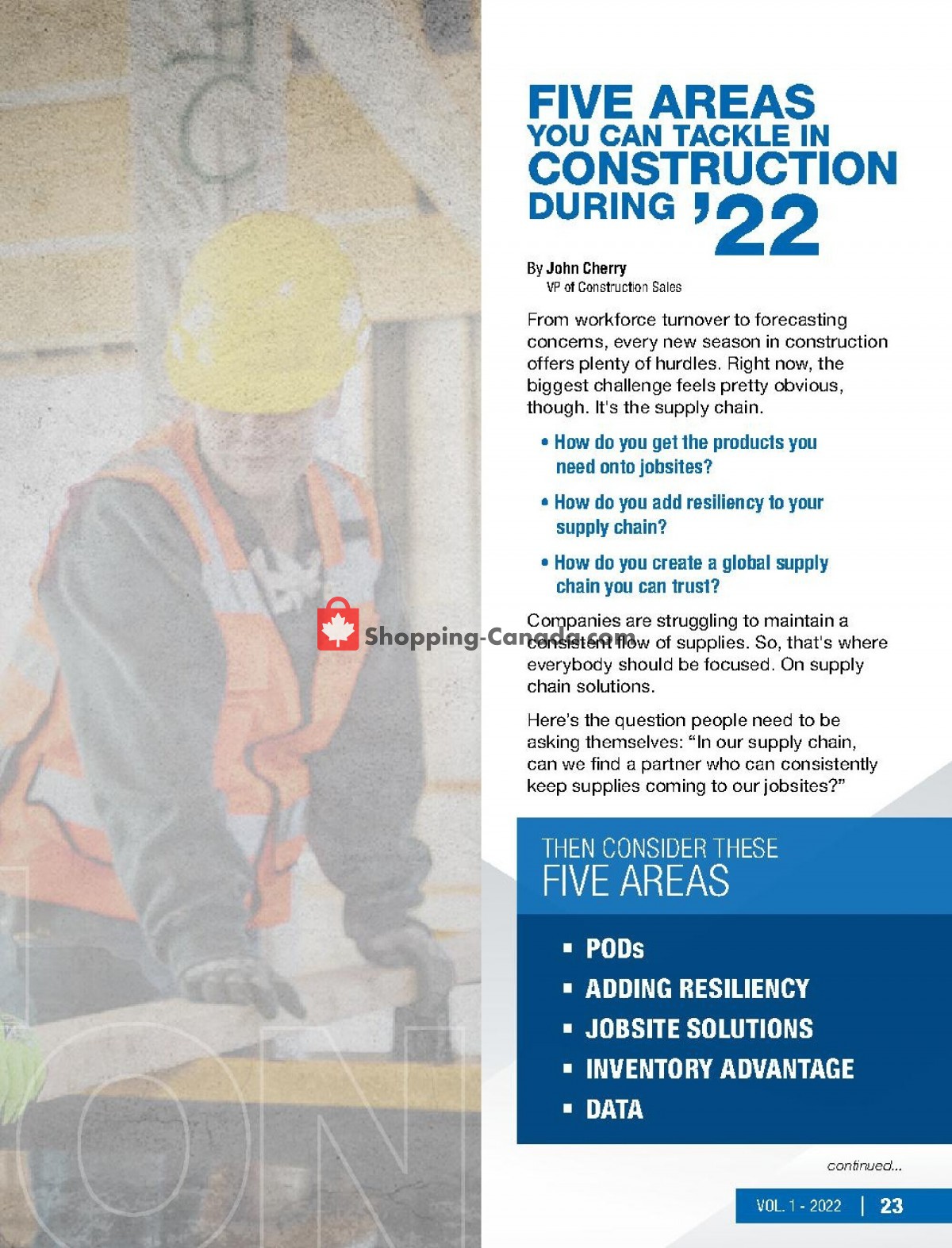 Fastenal flyer from Saturday January 1, 2022 to Tuesday May 31, 2022 - page 23