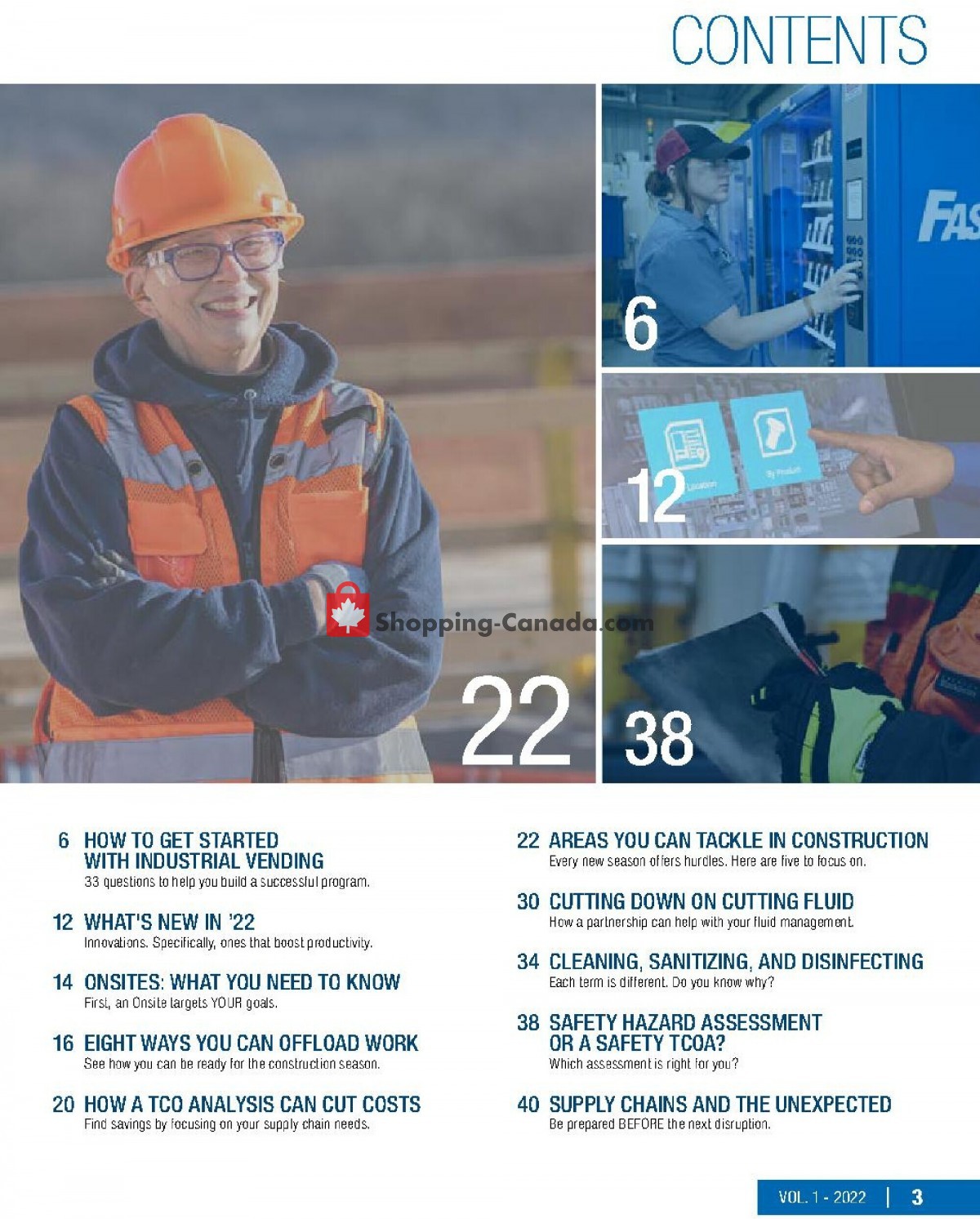 Fastenal flyer from Saturday January 1, 2022 to Tuesday May 31, 2022 - page 3