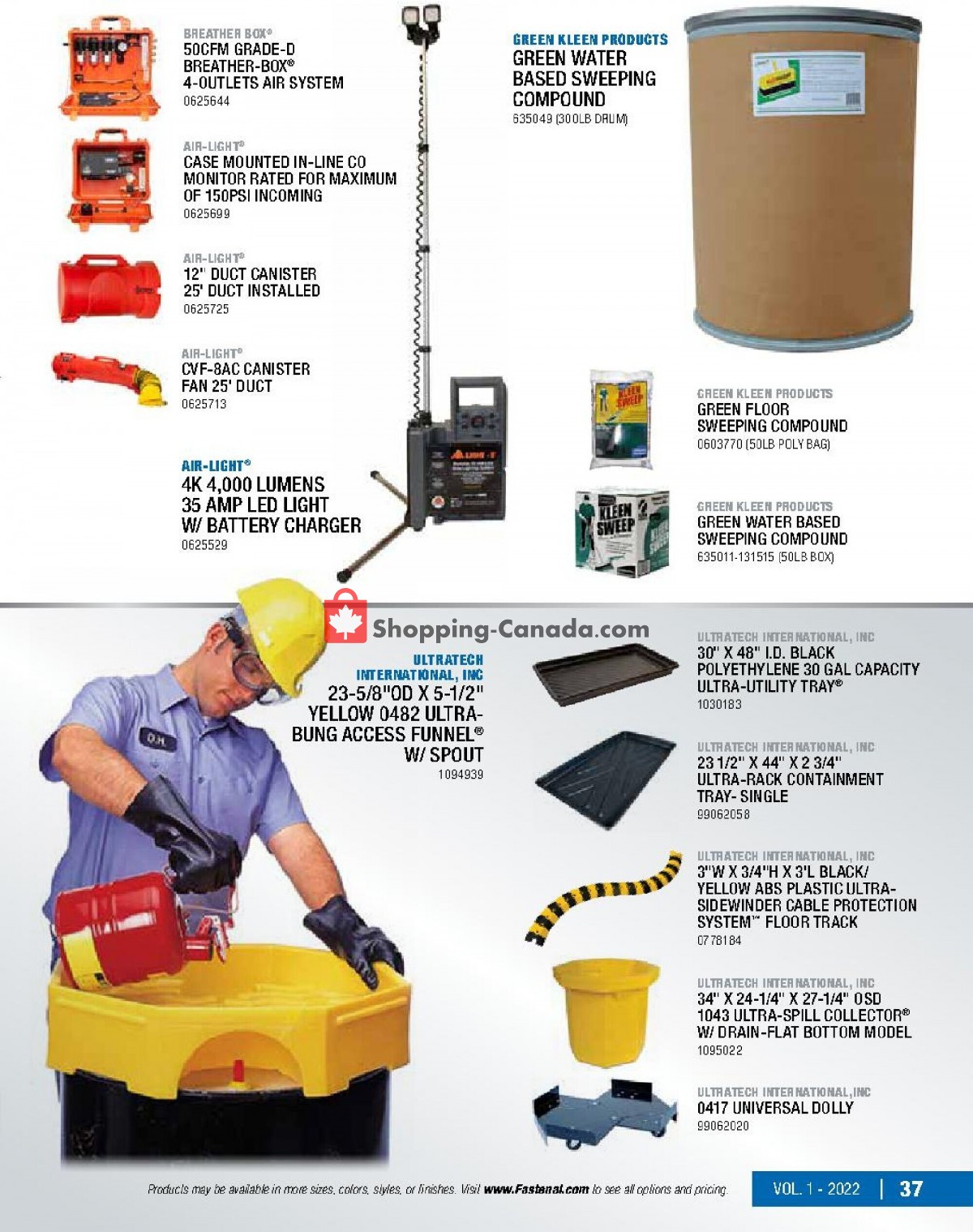 Fastenal flyer from Saturday January 1, 2022 to Tuesday May 31, 2022 - page 37