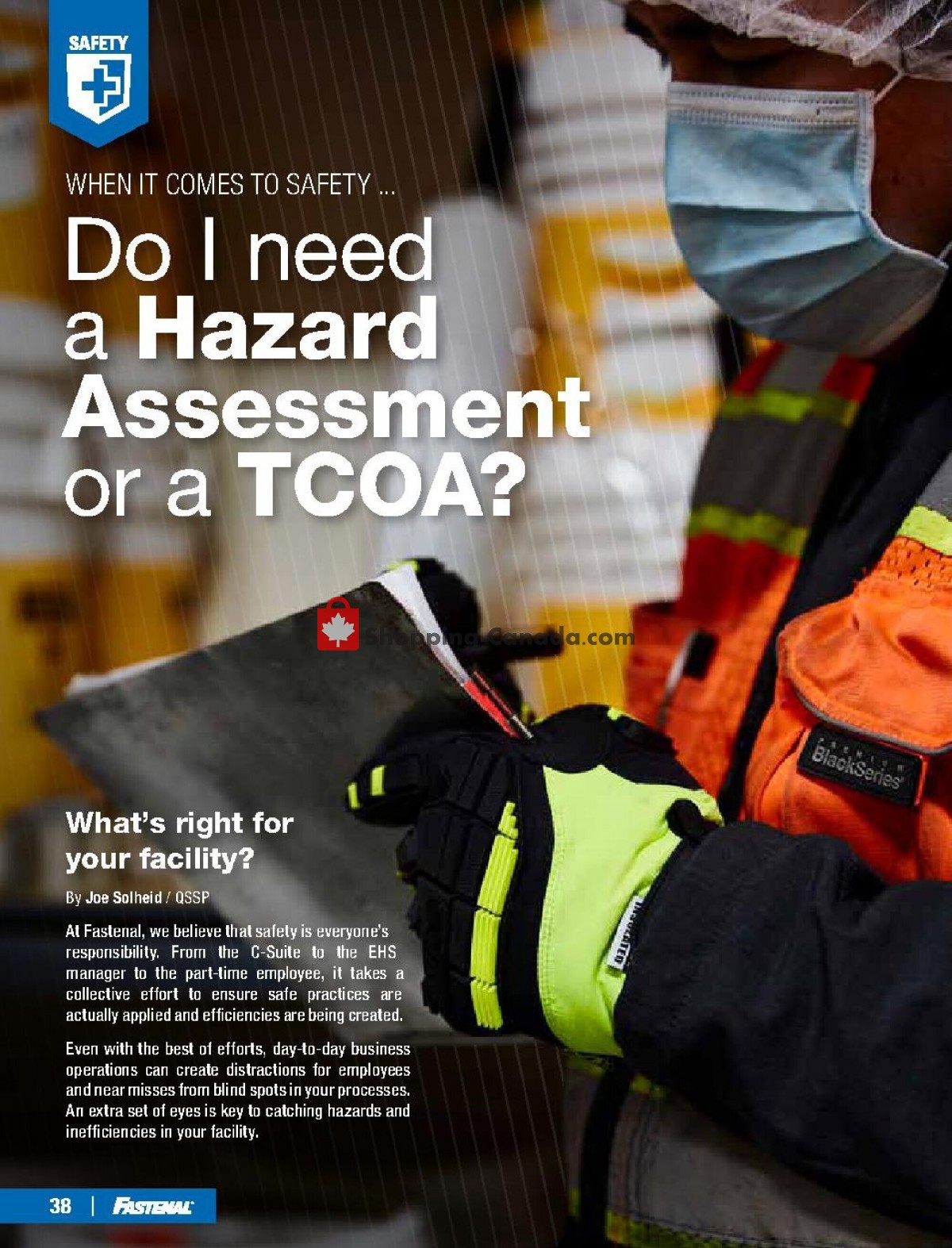 Fastenal flyer from Saturday January 1, 2022 to Tuesday May 31, 2022 - page 38