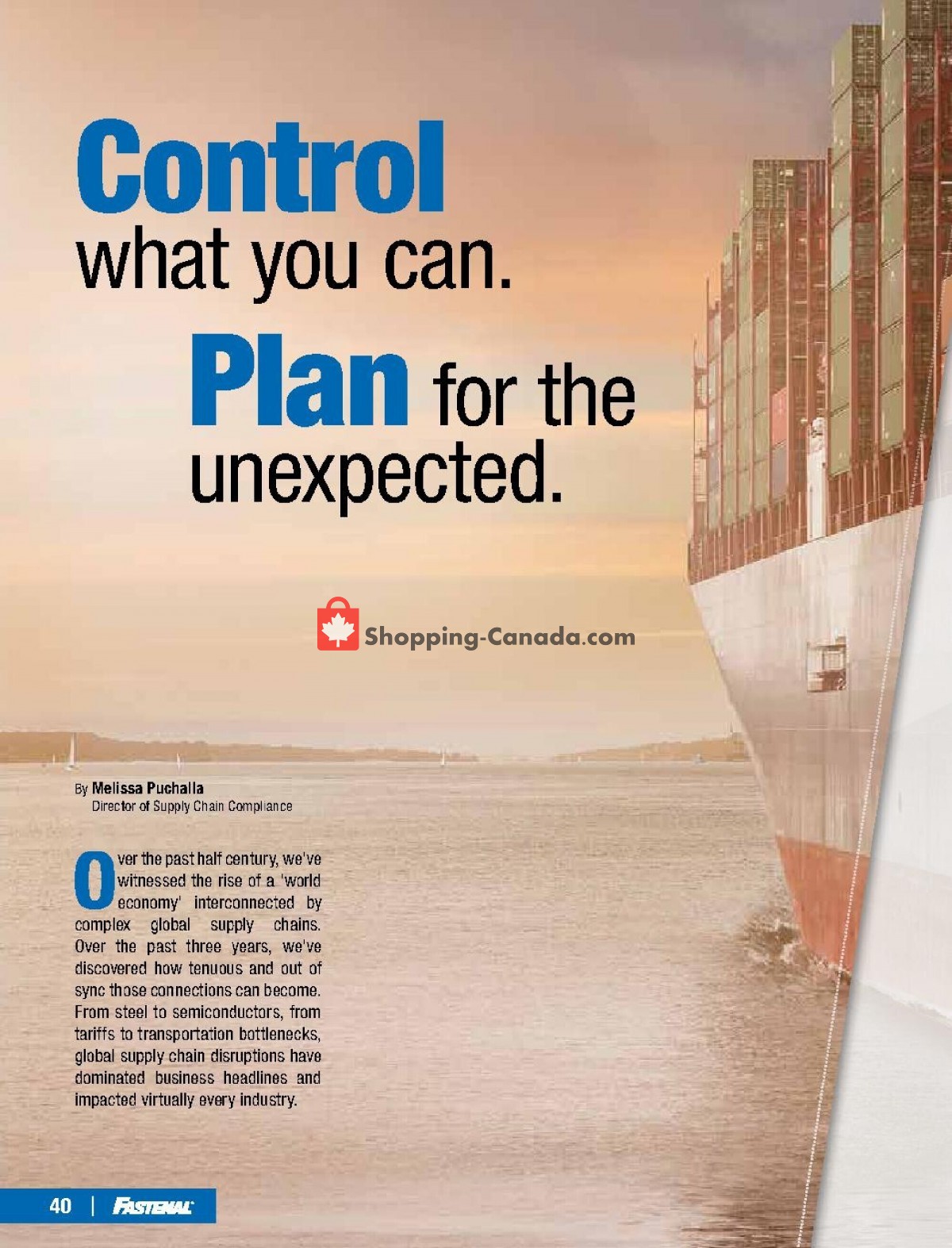 Fastenal flyer from Saturday January 1, 2022 to Tuesday May 31, 2022 - page 40