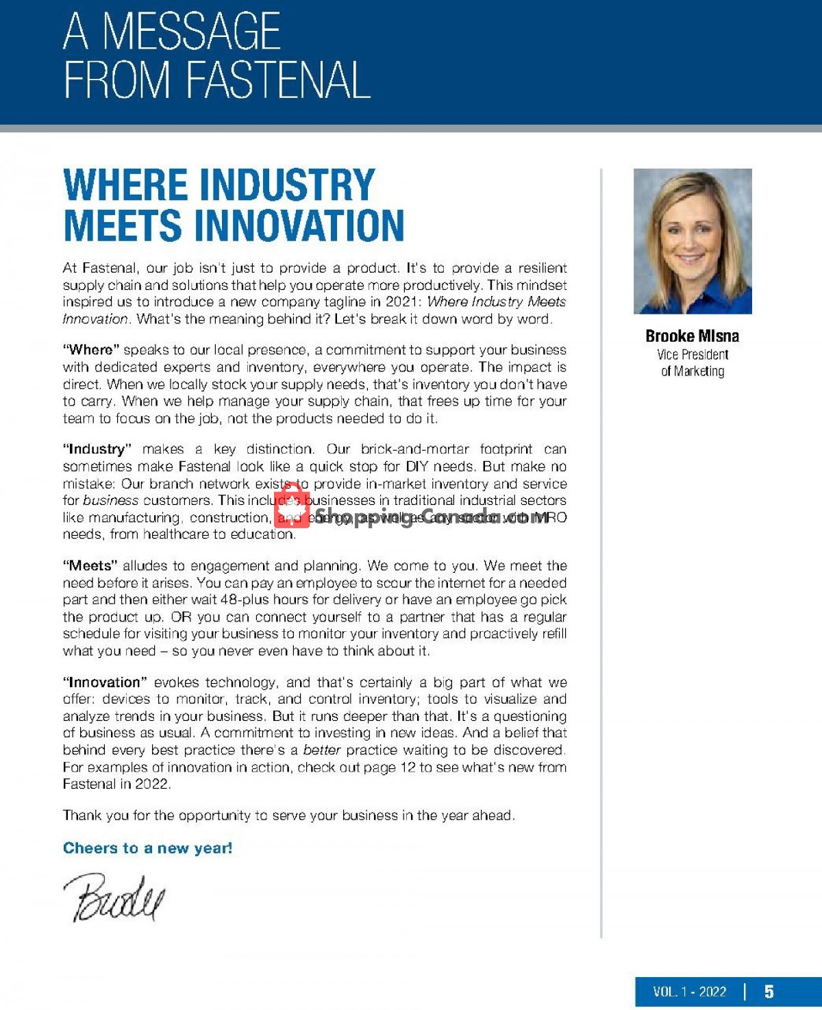 Fastenal flyer from Saturday January 1, 2022 to Tuesday May 31, 2022 - page 5