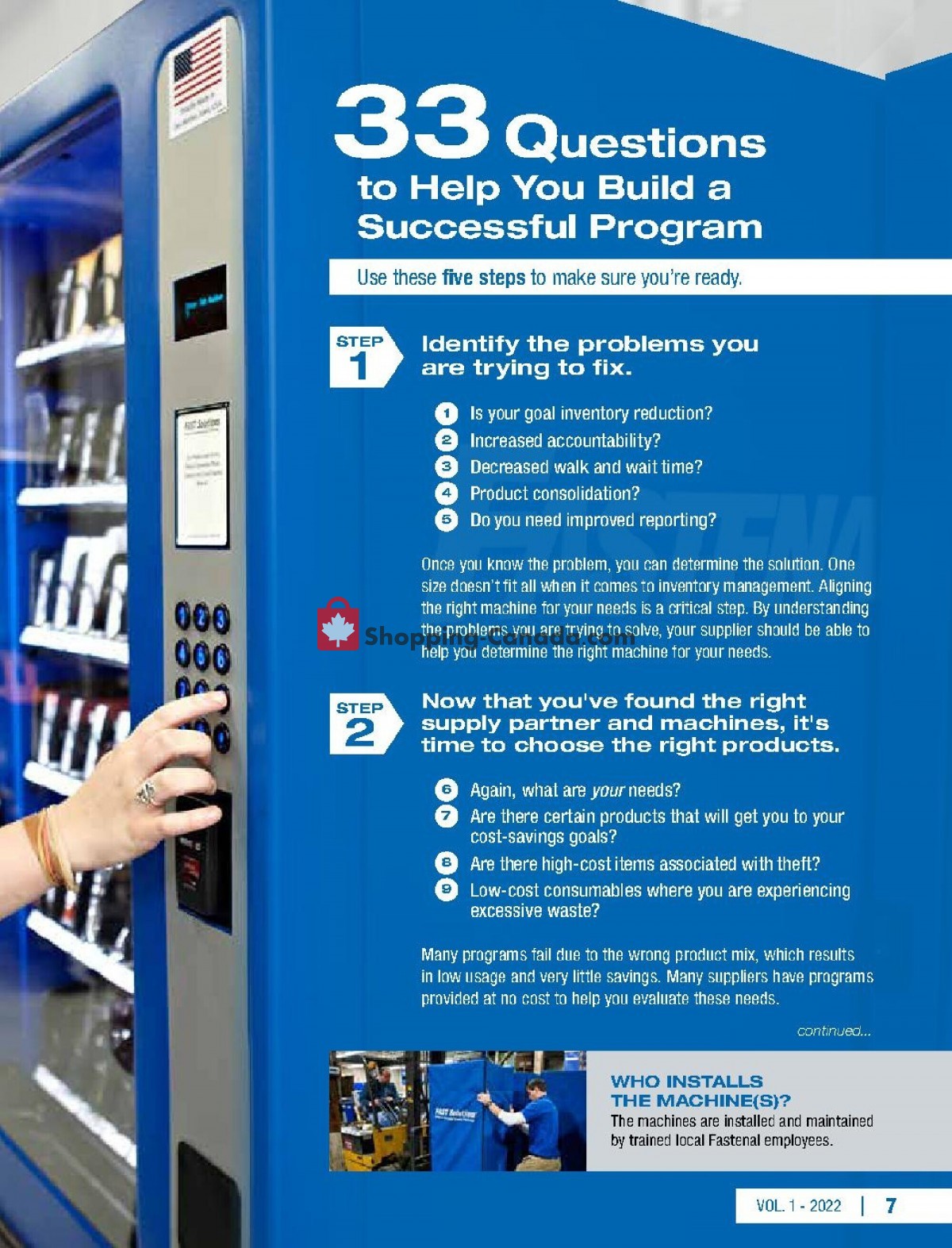 Fastenal flyer from Saturday January 1, 2022 to Tuesday May 31, 2022 - page 7