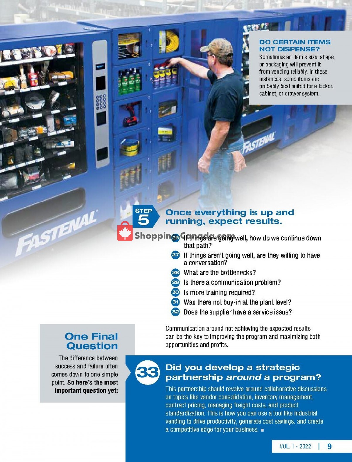 Fastenal flyer from Saturday January 1, 2022 to Tuesday May 31, 2022 - page 9