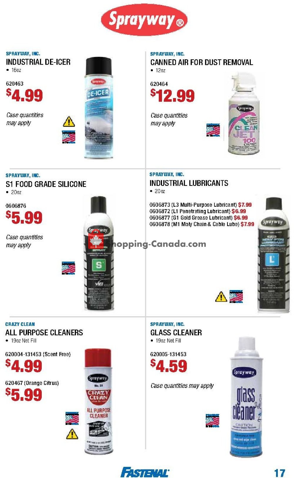 Fastenal flyer from Tuesday January 1, 2019 to Sunday March 31, 2019 - page 17