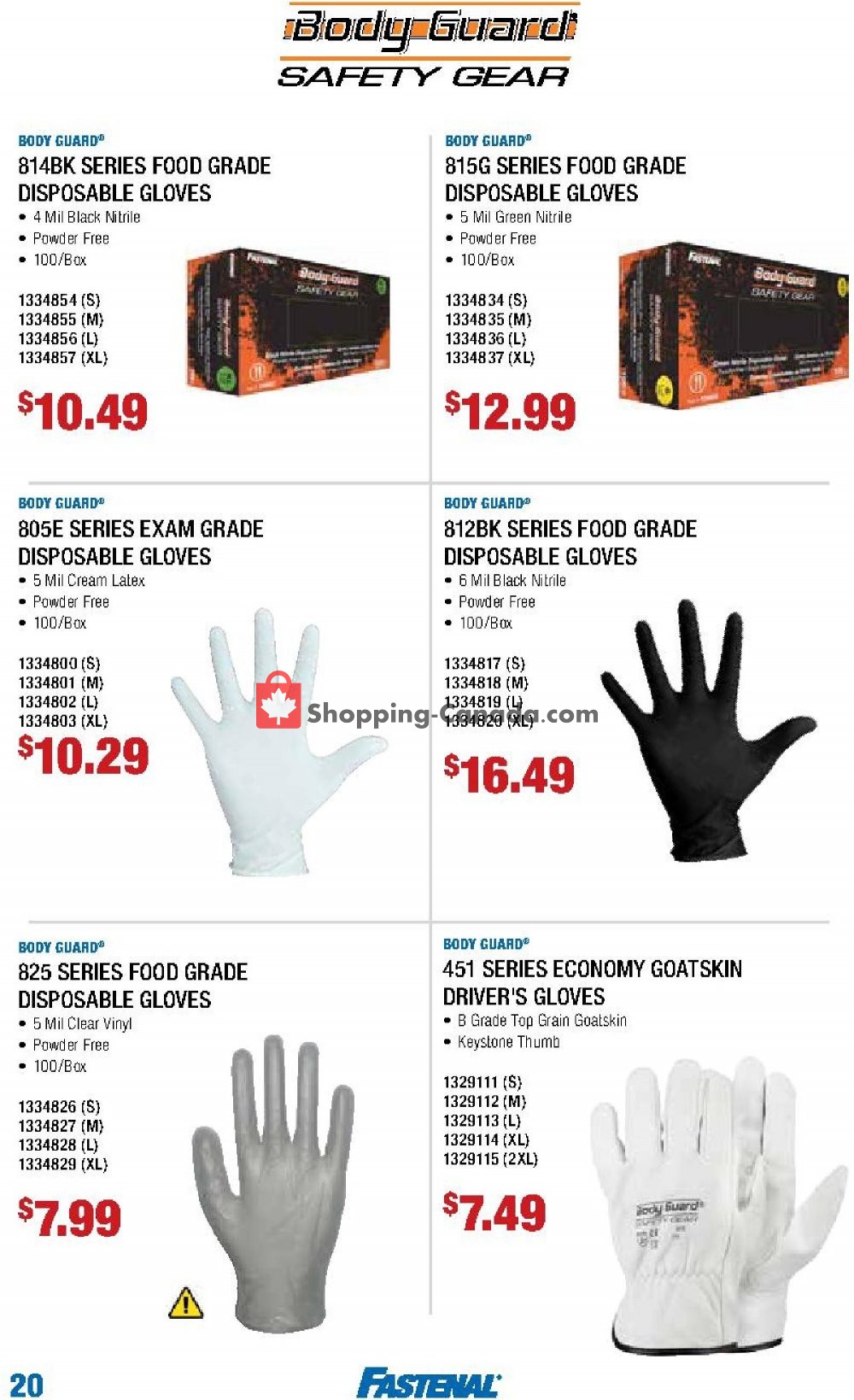Fastenal flyer from Tuesday January 1, 2019 to Sunday March 31, 2019 - page 20