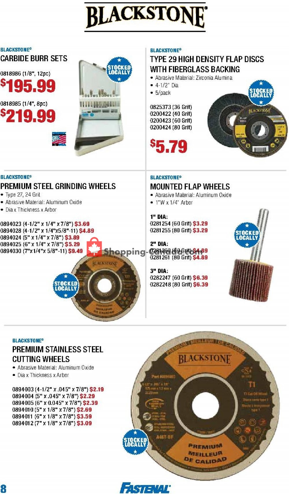 Fastenal flyer from Tuesday January 1, 2019 to Sunday March 31, 2019 - page 8